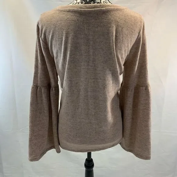 NWT A.N.A rose quartz bell sleeve NWT Sweater - Picture 11 of 11